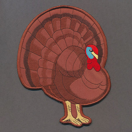 Up and Autumn Pillow Wrap - Turkey (In-the-Hoop)