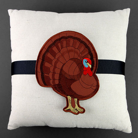 Up and Autumn Pillow Wrap - Turkey (In-the-Hoop)