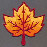 Up and Autumn Pillow Wrap - Maple Leaf (In-the-Hoop)