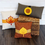 Up and Autumn Pillow Wrap - Maple Leaf (In-the-Hoop)