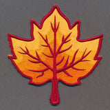 Up and Autumn Pillow Wrap - Maple Leaf (In-the-Hoop)