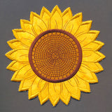 Up and Autumn Pillow Wrap - Sunflower (In-the-Hoop)