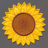 Up and Autumn Pillow Wrap - Sunflower (In-the-Hoop)
