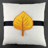 Up and Autumn Pillow Wrap - Aspen Leaf (In-the-Hoop)