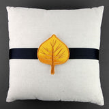 Up and Autumn Pillow Wrap - Aspen Leaf (In-the-Hoop)