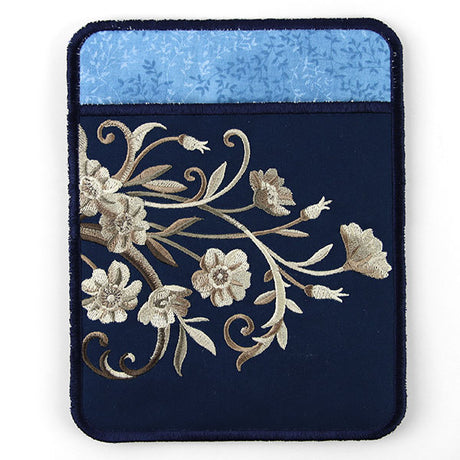 Regal Blooms Pot Holder (In-the-Hoop)