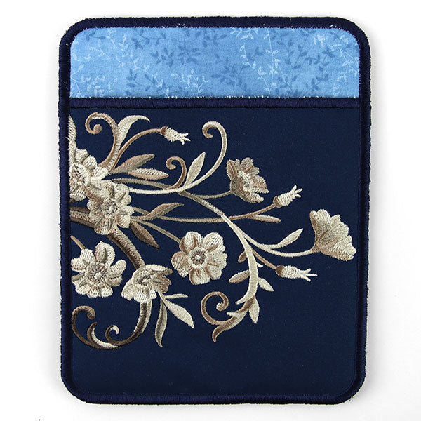 Regal Blooms Pot Holder (In-the-Hoop)