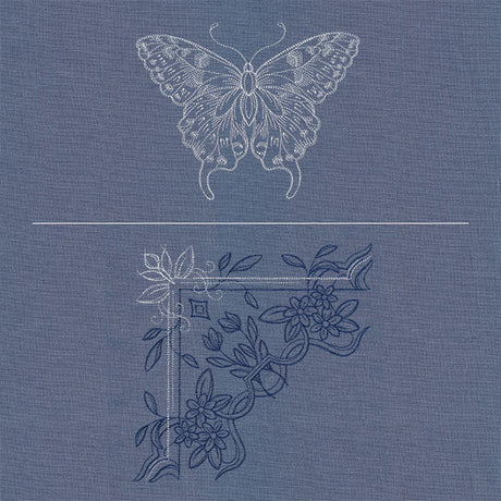 Delicate Dreams Butterfly Pillow Pair