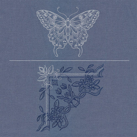 Delicate Dreams Butterfly Pillow Pair