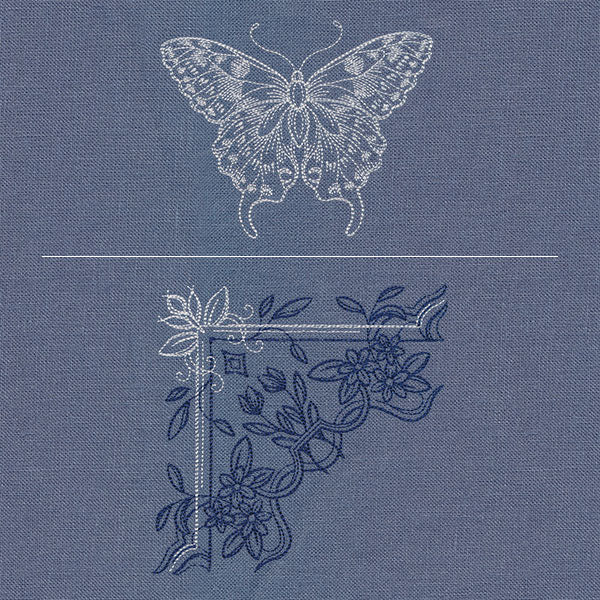 Delicate Dreams Butterfly Pillow Pair