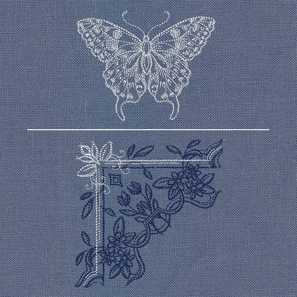 Delicate Dreams Butterfly Pillow Pair