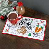 Santa Snacks Mug Rug (In-the-Hoop)