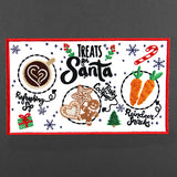 Santa Snacks Mug Rug (In-the-Hoop)
