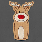 Reindeer Double Candy Cane Holder (In-the-Hoop)
