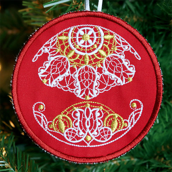 Regal Renaissance Ornament (In-the-Hoop)