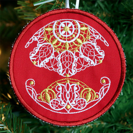 Regal Renaissance Ornament (In-the-Hoop)