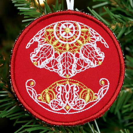 Regal Renaissance Ornament (In-the-Hoop)