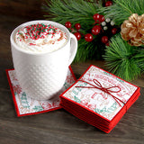 Santa's Reindeer Team Coaster - Comet (In-the-Hoop)