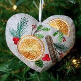 Holiday Spices Heart Ornament (In-the-Hoop)