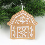Farm Gingerbread Cookie Ornament - Barn (In-the-Hoop)