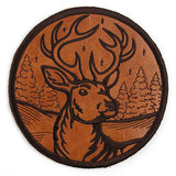 Winter Deer Coaster (In-the-Hoop)