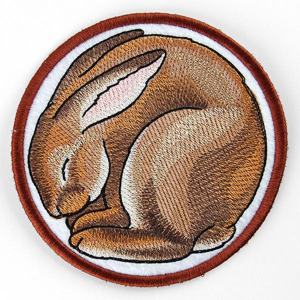 Sleeping Animal Coaster - Bunny (In-the-Hoop)