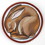 Sleeping Animal Coaster - Bunny (In-the-Hoop)