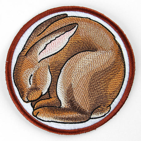 Sleeping Animal Coaster - Bunny (In-the-Hoop)