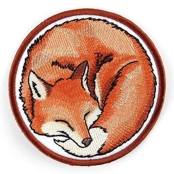 Sleeping Animal Coaster - Fox (In-the-Hoop)