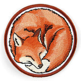 Sleeping Animal Coaster - Fox (In-the-Hoop)