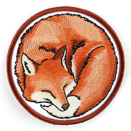 Sleeping Animal Coaster - Fox (In-the-Hoop)