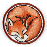 Sleeping Animal Coaster - Fox (In-the-Hoop)