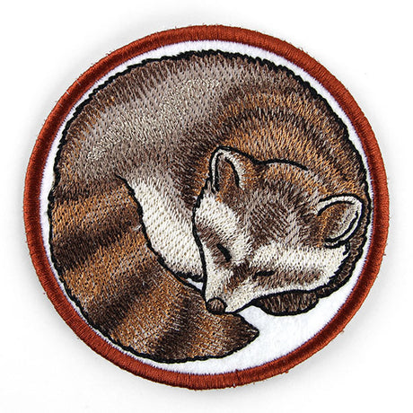 Sleeping Animal Coaster - Raccoon (In-the-Hoop)
