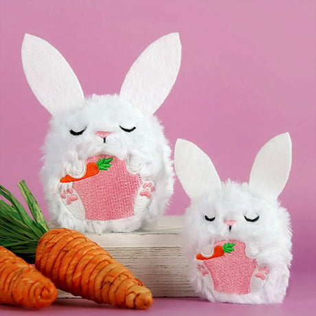 Spring Bunny Ornament (In-the-Hoop)