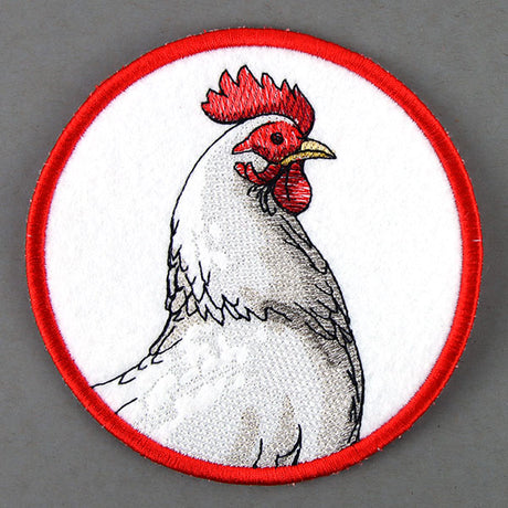 Farmhouse Chicken Coaster (In-the-Hoop)