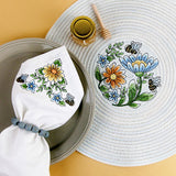 Buzzing Bees & Daisies Pillow Pair