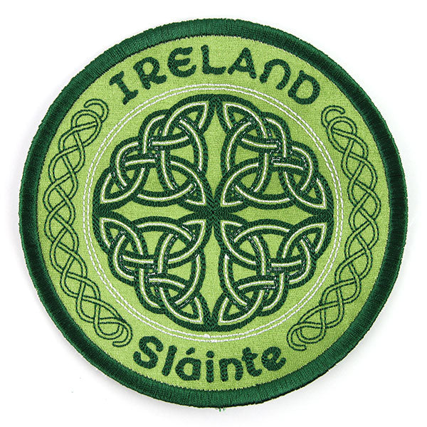 Ireland Sláinte Stamp Coaster (In-the-Hoop)