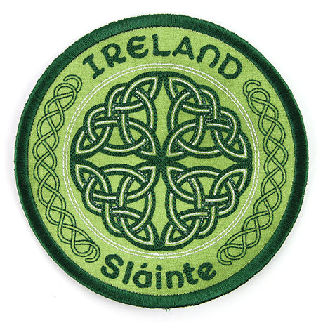 Ireland Sláinte Stamp Coaster (In-the-Hoop)