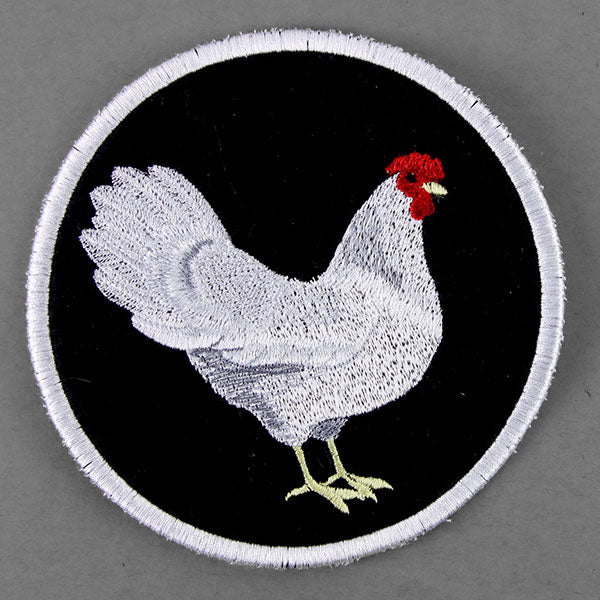 Leghorn Hen Coaster (In-the-Hoop)