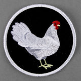 Leghorn Hen Coaster (In-the-Hoop)