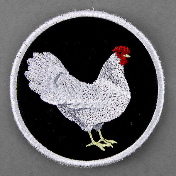 Leghorn Hen Coaster (In-the-Hoop)