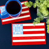 Americana Mug Rug (In-the-Hoop)