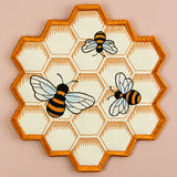 Sweet Honeycomb Trivet (In-the-Hoop)