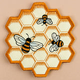 Sweet Honeycomb Trivet (In-the-Hoop)