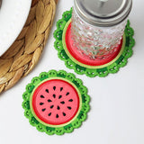 Sweet Watermelon Coaster (In-the-Hoop)