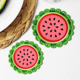 Sweet Watermelon Coaster (In-the-Hoop)