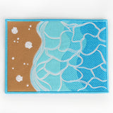 Beach Time Mug Rug (In-the-Hoop)