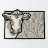 Country Farm Cow Mug Rug (In-the-Hoop)