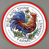 Rise and Shine Rooster Trivet (In-the-Hoop)