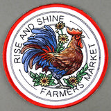 Rise and Shine Rooster Trivet (In-the-Hoop)